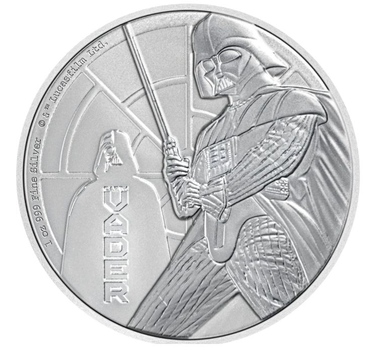 1 onza Niue 2022 - Star Wars: Darth Vader