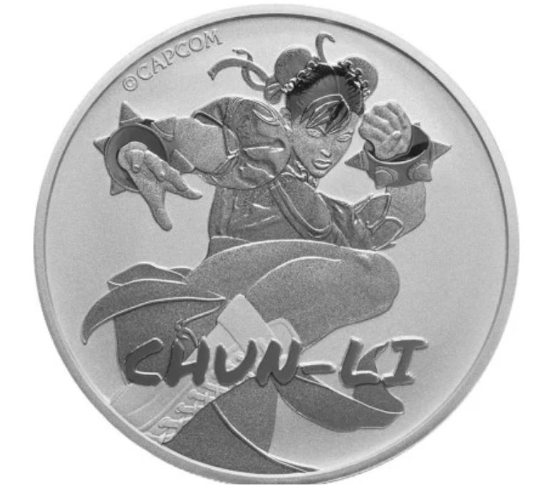 1 onza Tuvalu 2022 - Street Fighter 2ª Edicion