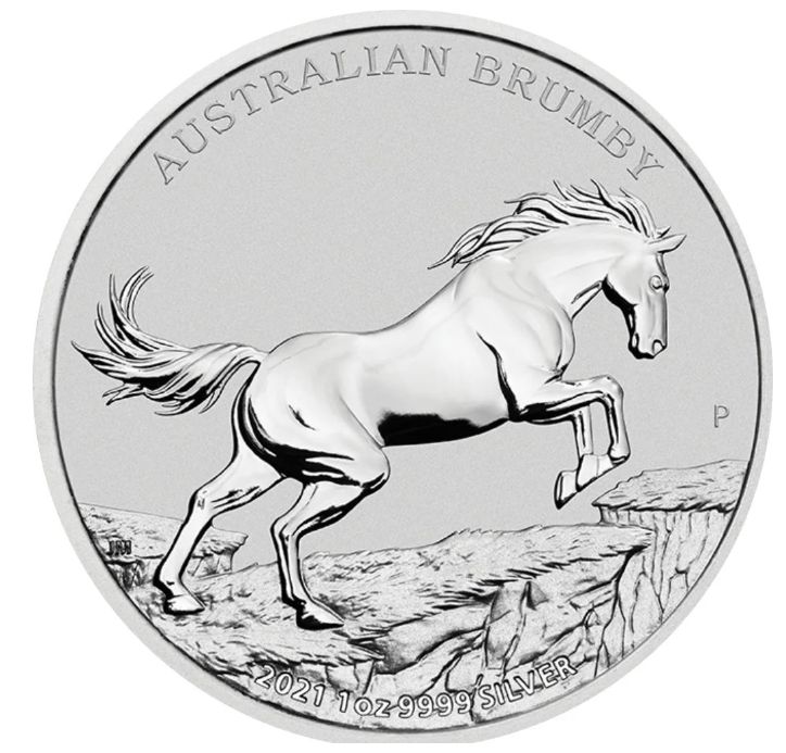 1 onza Australia 2021 - Brumby 2ª edición 1 onza Australia 2021 - Brumby 2ª edición