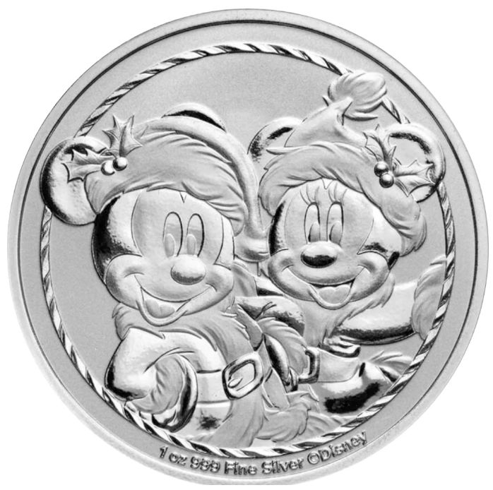 1 onza Niue 2024 - Mickey y Minnie 