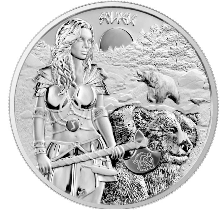 1 onza Germania Mint 2024 - Valkirias 3.ª edición