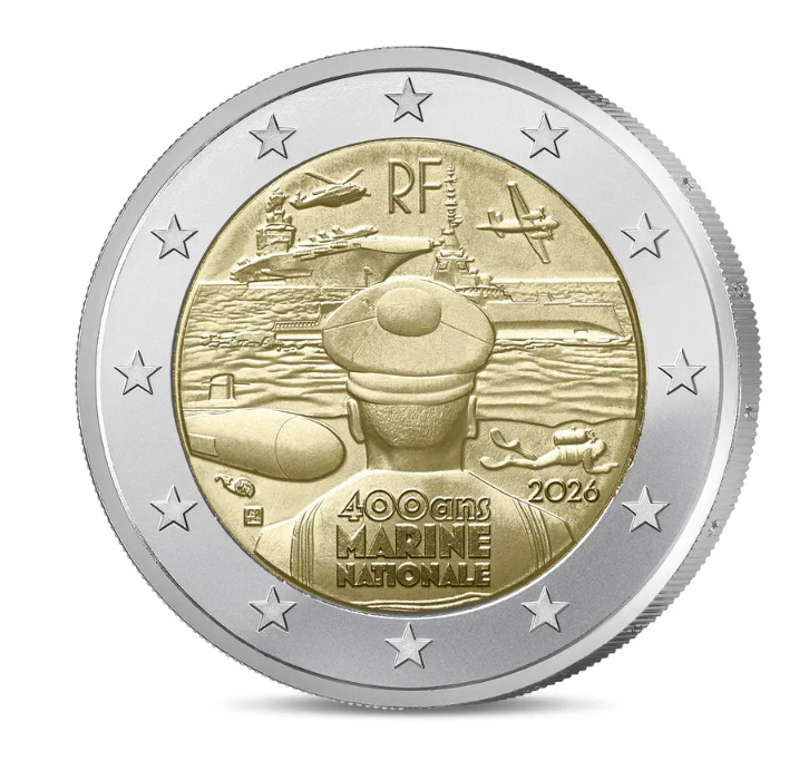 Rollo 50 euro Francia 2026 - Armada francesa