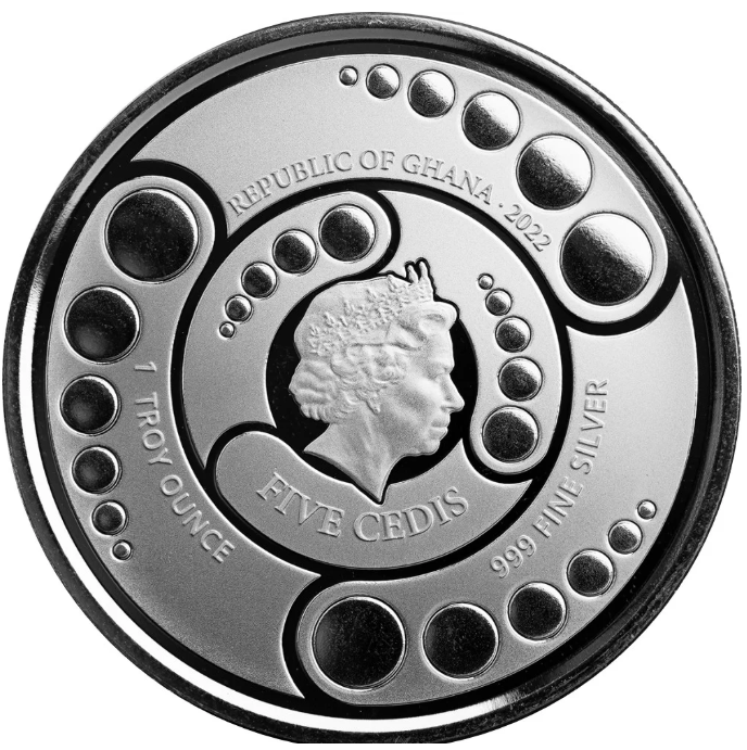 1 onza Ghana 2022 - Alien