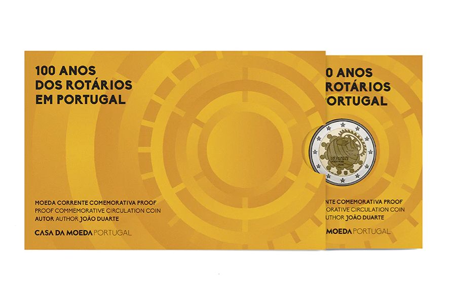 Proof 2 euro Portugal 2026 - Rotary