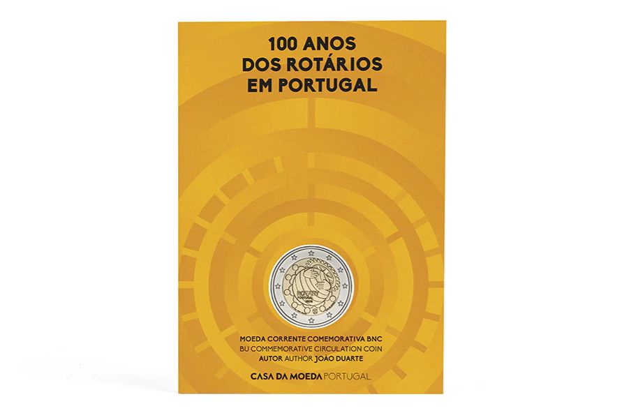 Coincard 2 euro Portugal 2026 - Rotary