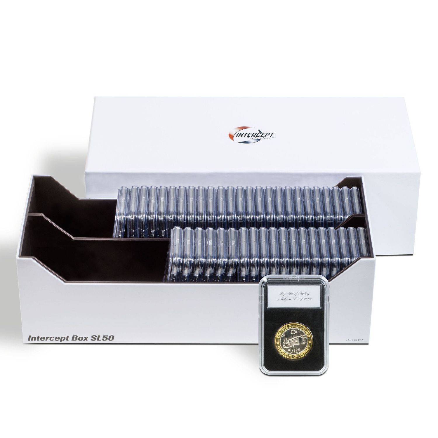 Caja Intercept para 50 Capsulas