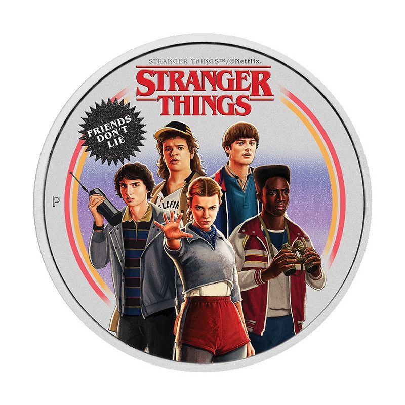 1 onza Tuvalu 2026 - Stranger Things: Los amigos no mienten (Preventa)