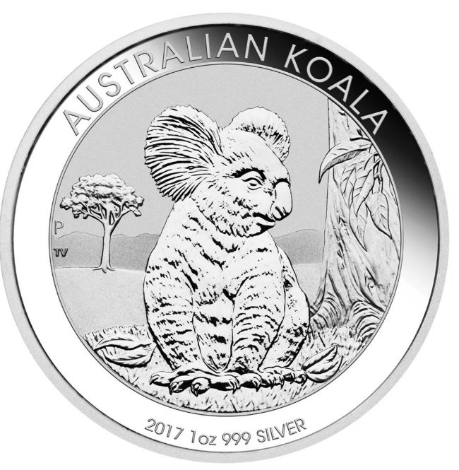1 onza Australia 2017 - Koala