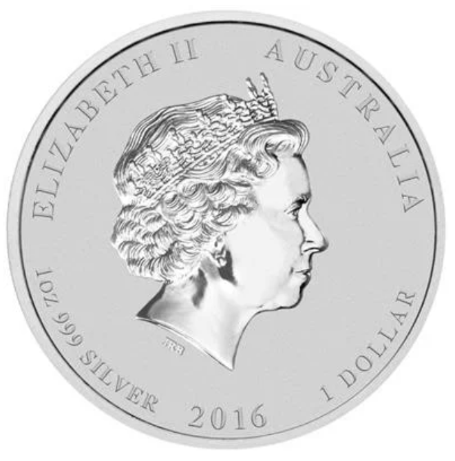 1 onza Australia 2016 - Lunar II Año del Mono