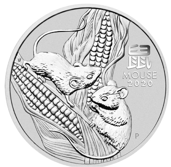 1 onza Australia 2020 - Lunar III Año del Raton