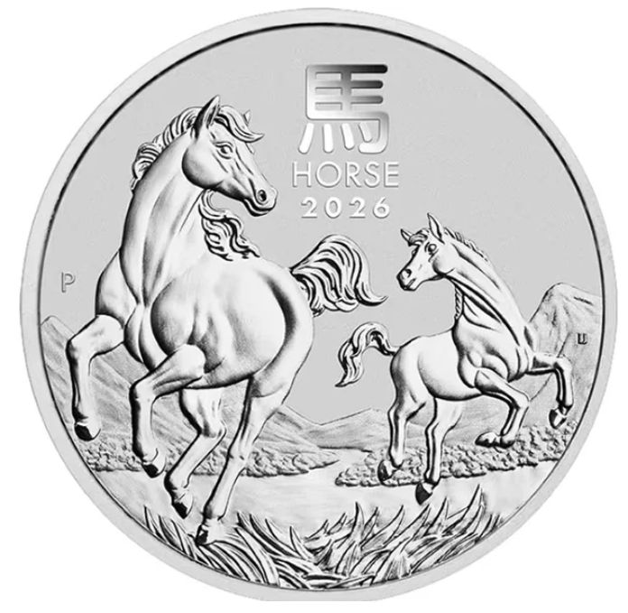 1 onza Australia 2026 - Lunar III Año de la Caballo