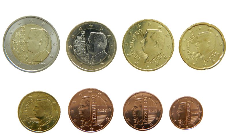 Serie 3,88 euro Luxemburgo 2026