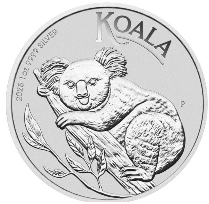 1 onza Australia 2025 - Koala