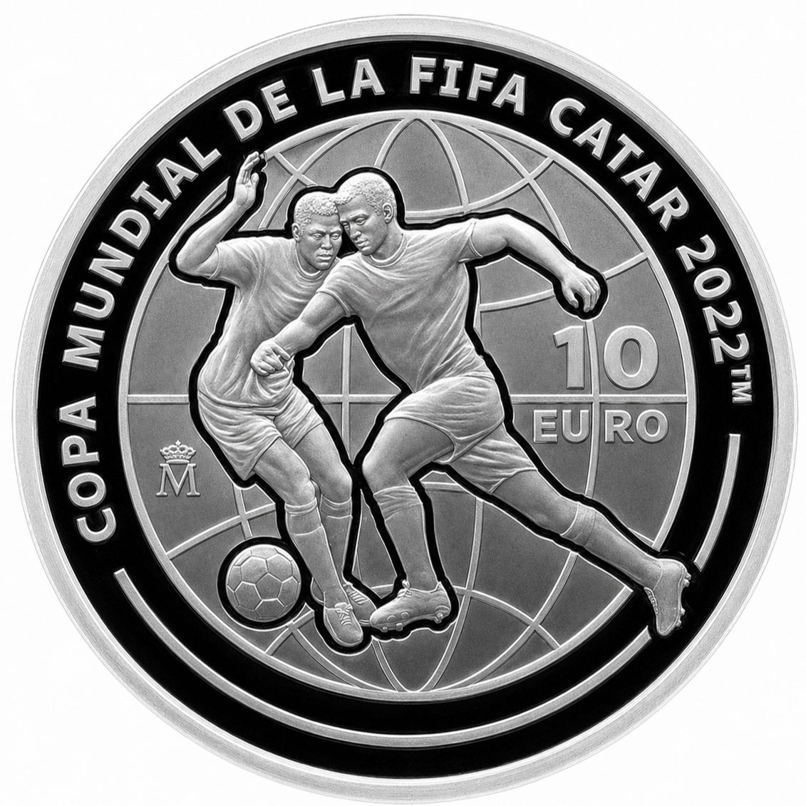 Proof 10 euro España 2022 - FIFA Catar Proof 10 euro España 2022 - FIFA Catar