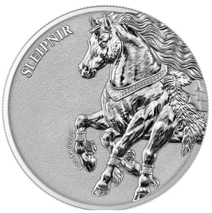 1 onza Germania Mint 2026 - Bestias germánicas: Sleipnir 1 onza Germania Mint 2026 - Bestias germánicas: Sleipnir