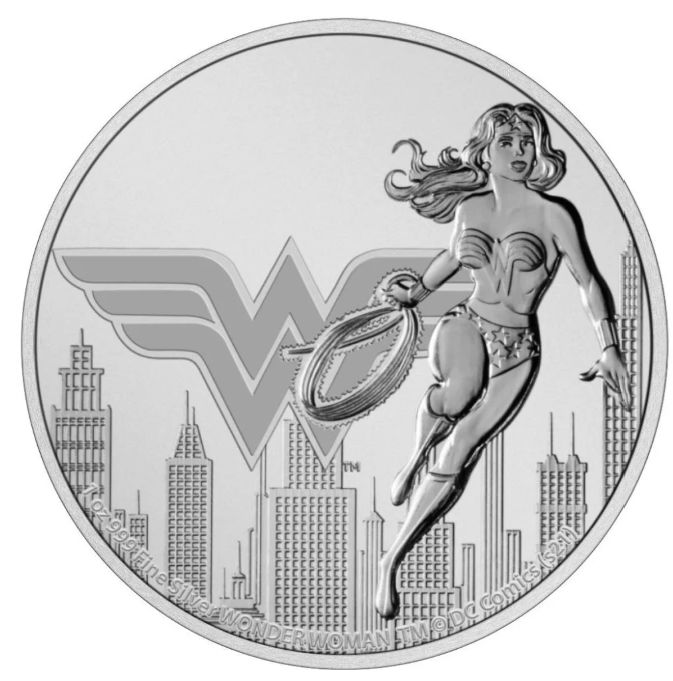 1 onza Niue 2021 - DC Comics: 1 onza Niue 2021 - DC Comics: "Wonder Woman"