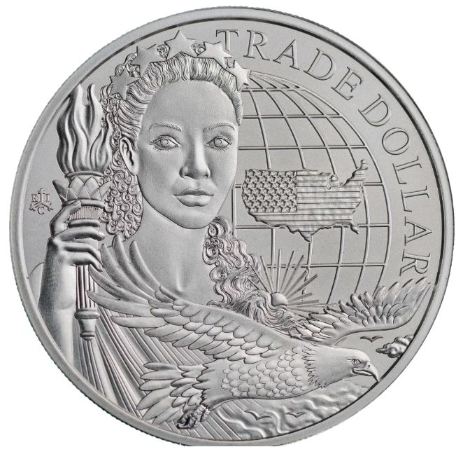 1 onza Santa Elena 2023 - Trade Dollar 1 onza Santa Elena 2023 - Trade Dollar