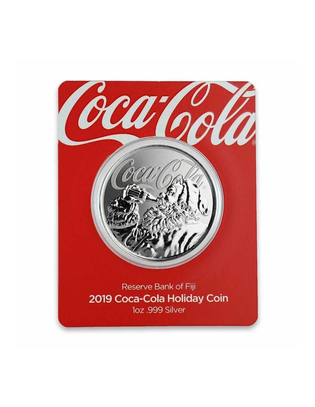 1 onza Fiji 2019 - COCACOLA Santa Claus 1 onza Fiji 2019 - COCACOLA Santa Claus