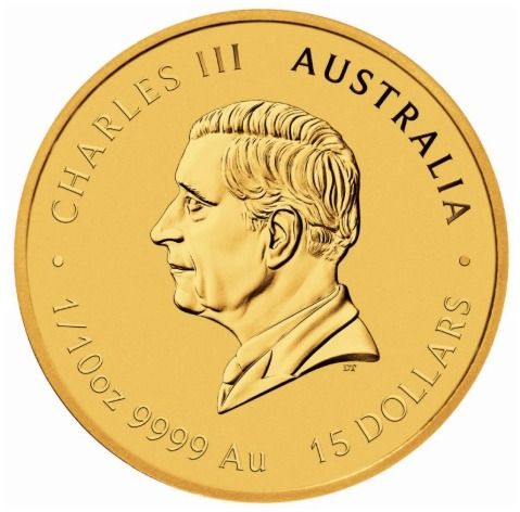 1/10 Onza de oro Australia 2026 - Kookaburra