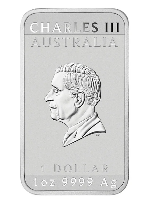 1 onza Australia 2026 - Dragón rectangular