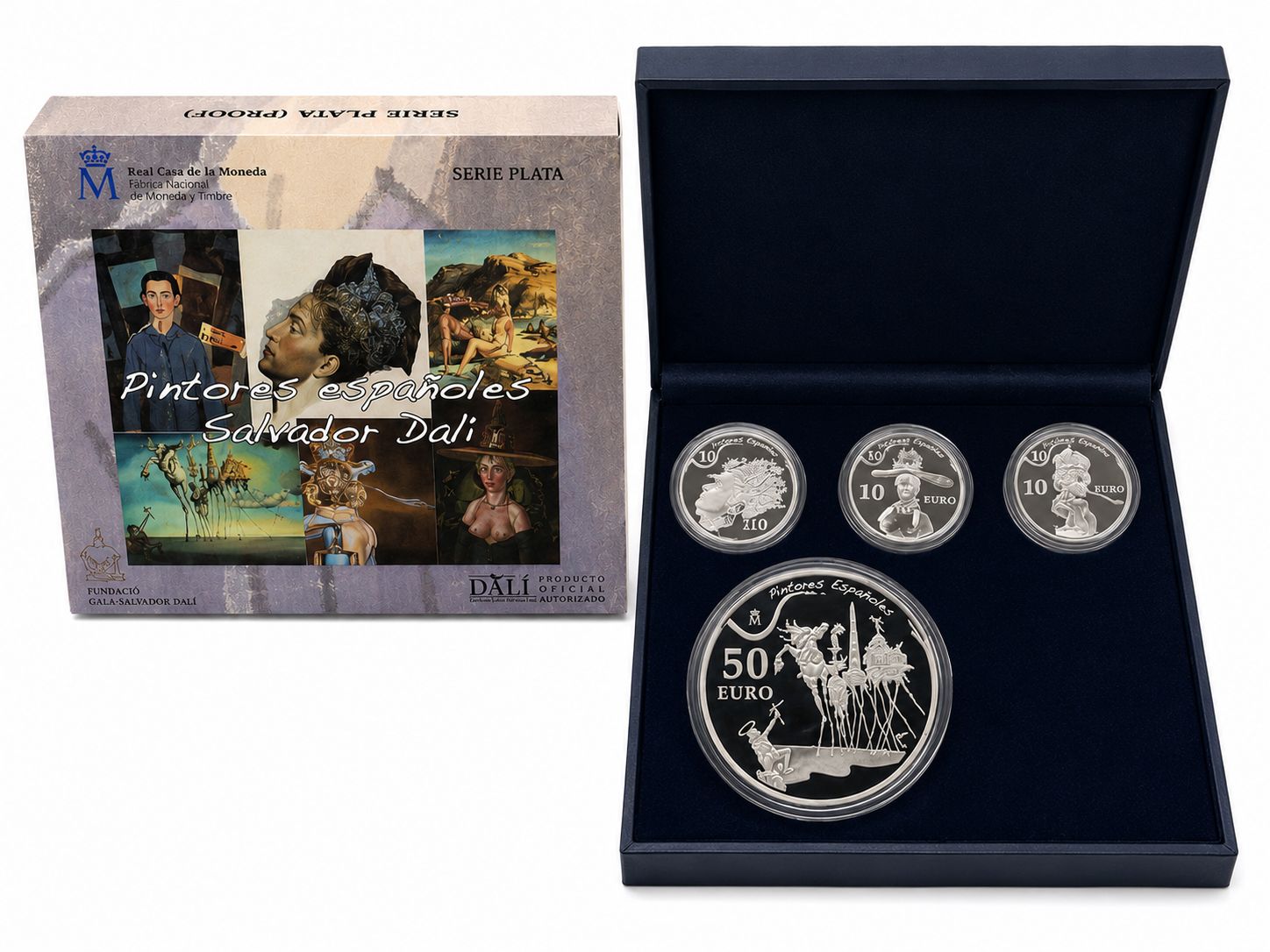 Proof 80 euro España 2009 - Dali