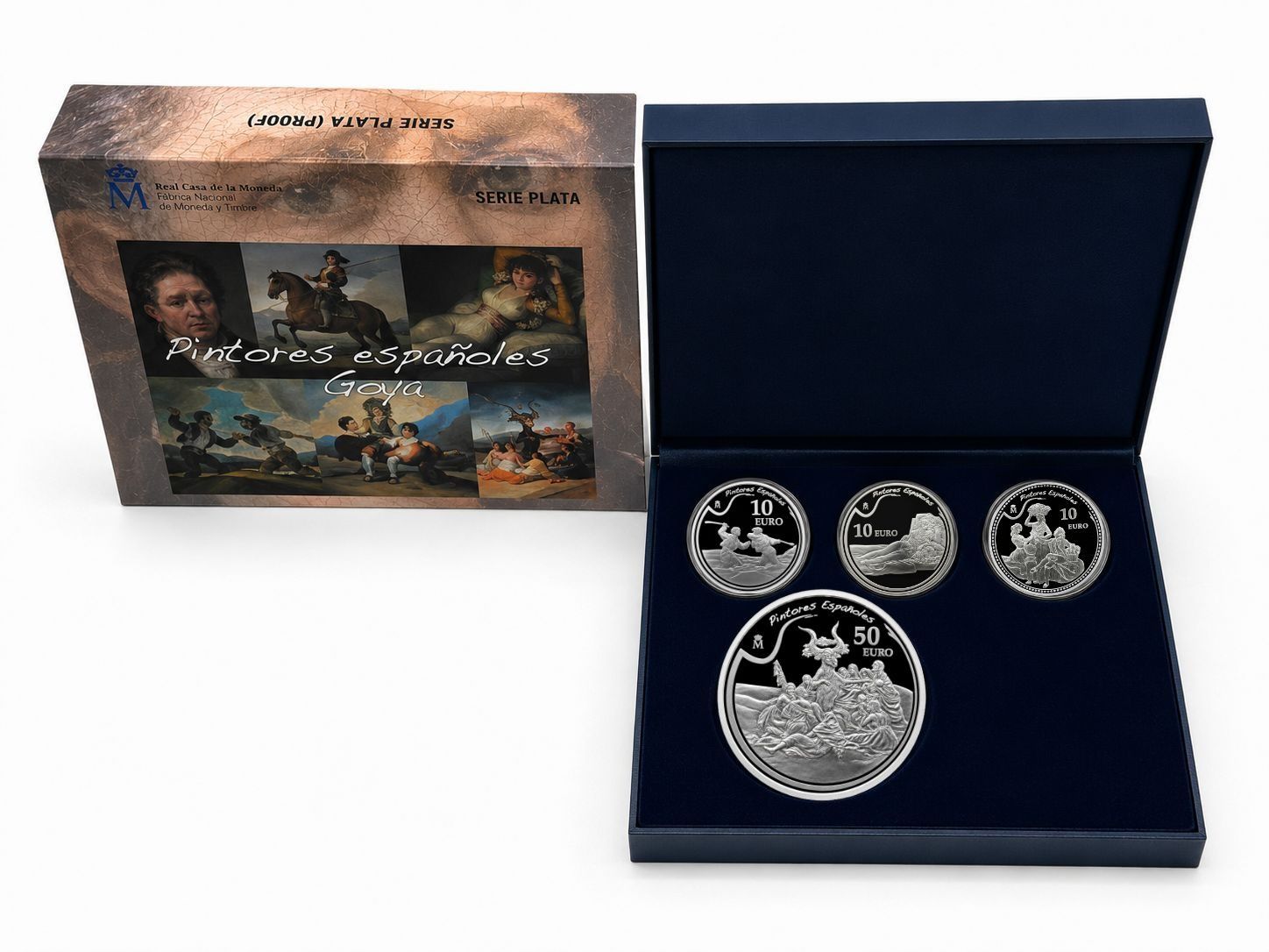 Proof 80 euro España 2010 - Goya