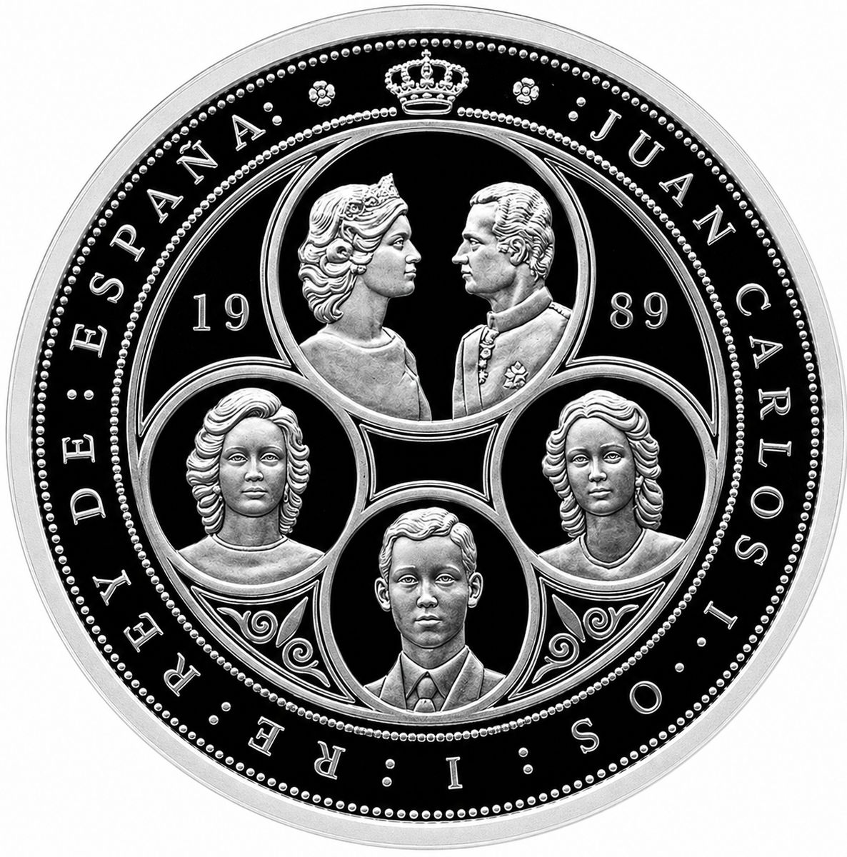 Proof 10000 Pesetas España 1989
