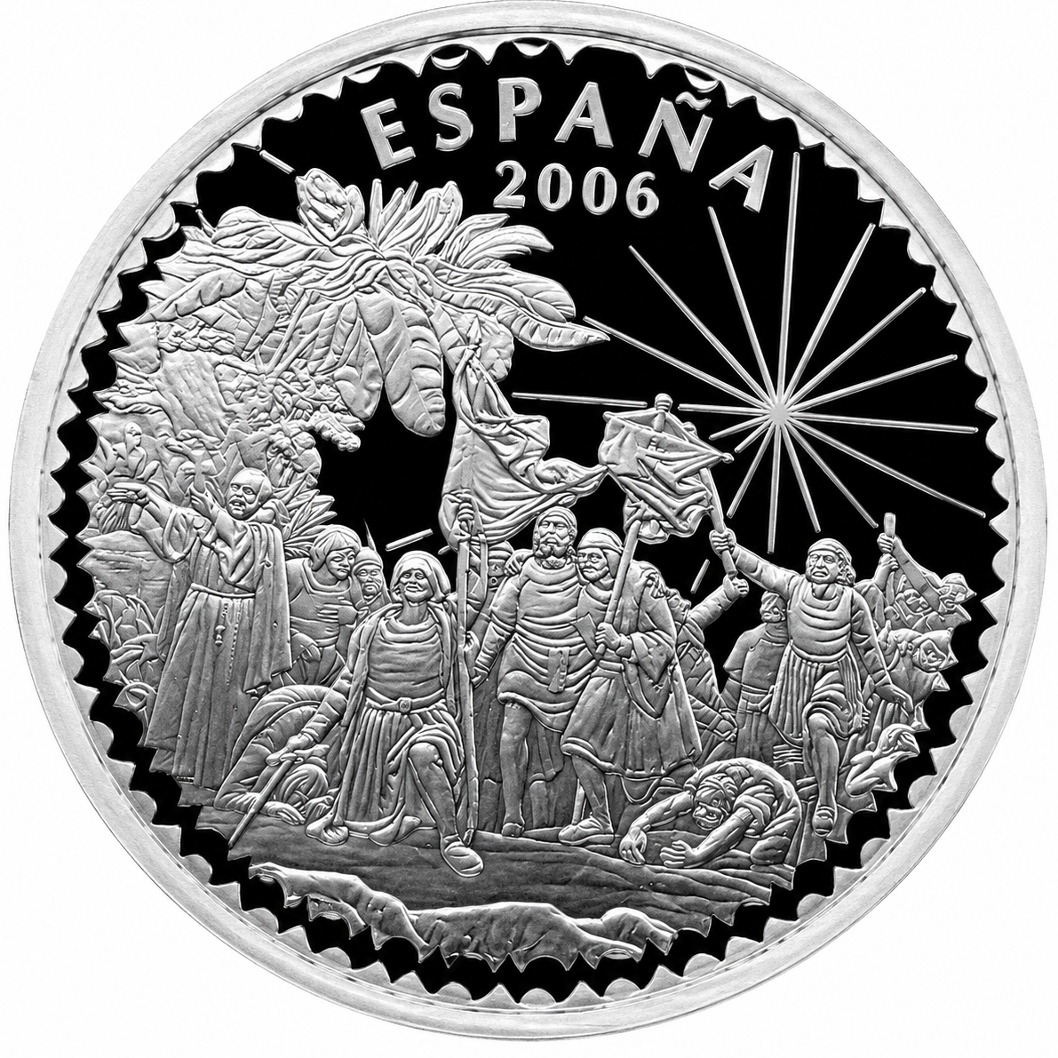 Proof 50 euro España 2006 - Cristobal Colon: Descubrimiento de America