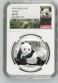 1 onza China 2015 - Panda