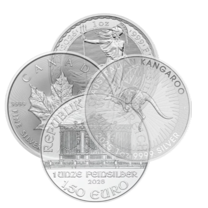 1 Onza de Plata .999 – Diseño Aleatorio (Inversion)
