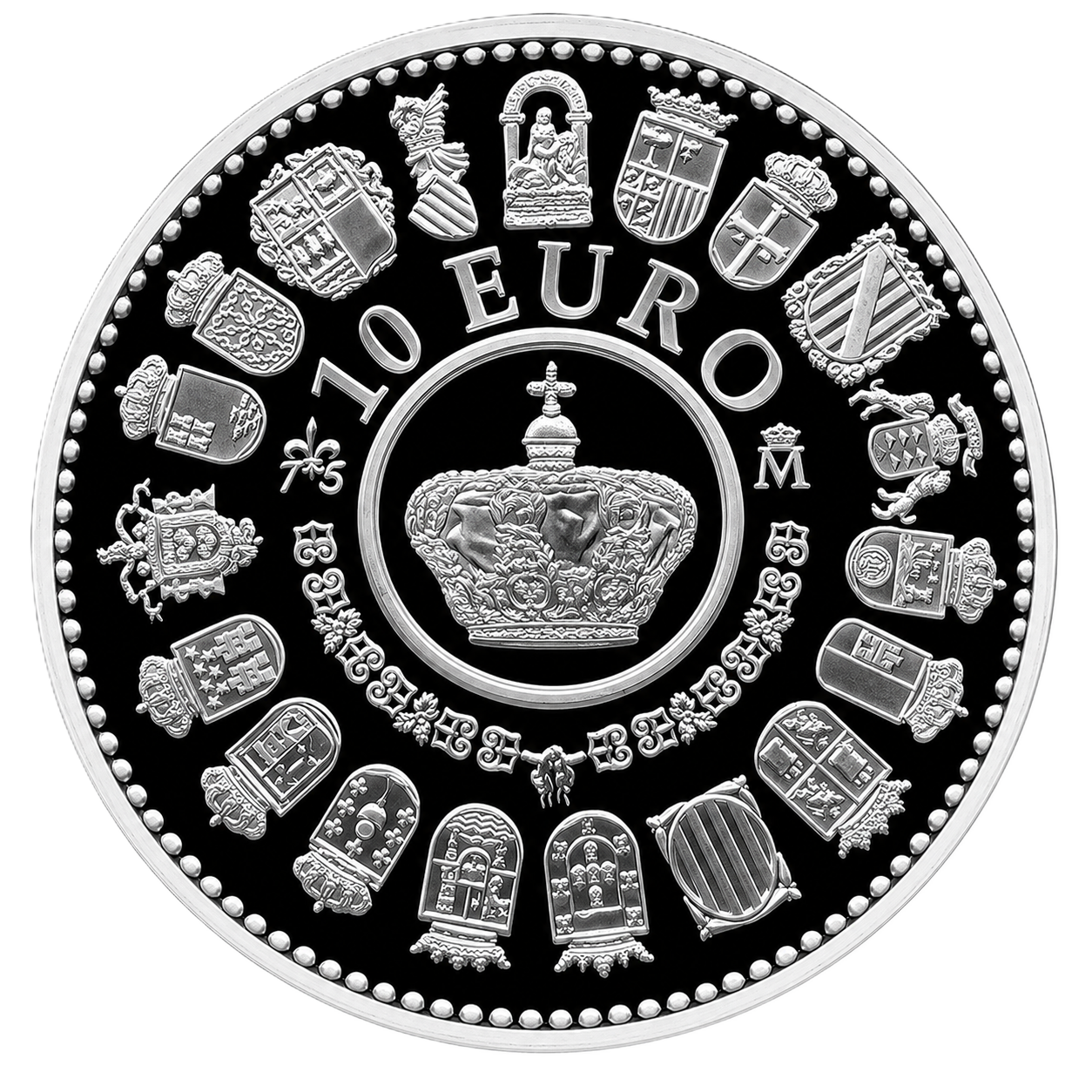 Estuche 10+20 euro España 2013 - 75 Aniversario de Su Majestad el Rey D. Juan Carlos