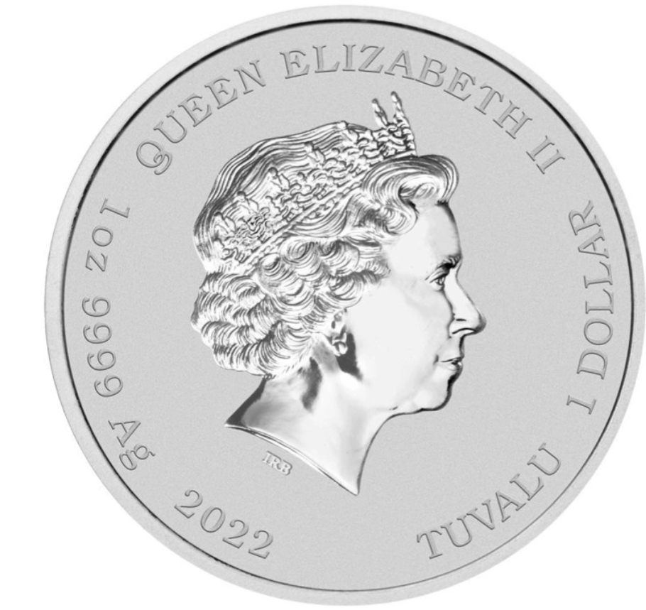 1 onza Tuvalu 2022 - 60th Anniversary James Bond