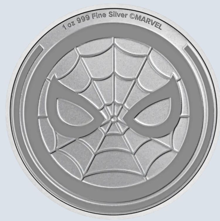1 onza Niue 2023 - Spider-Man
