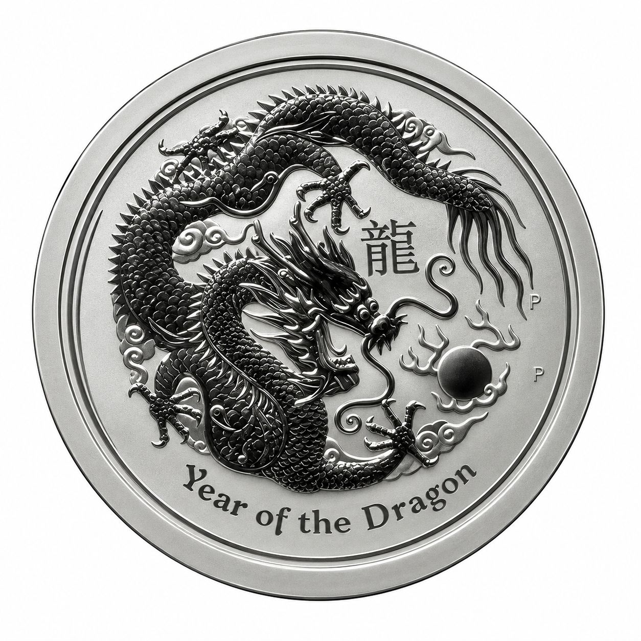 1 onza Australia 2012 - Lunar II Año del Dragon 1 onza Australia 2012 - Lunar II Año del Dragon