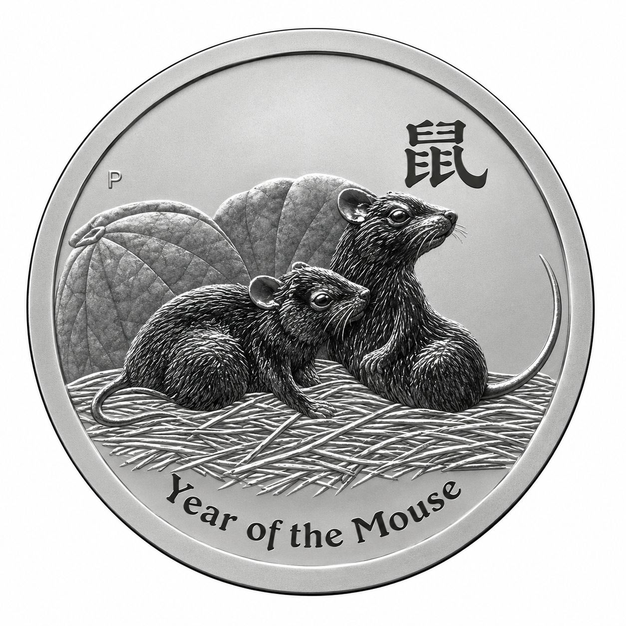 1 onza Australia 2008 - Lunar II Año del raton 1 onza Australia 2008 - Lunar II Año del raton