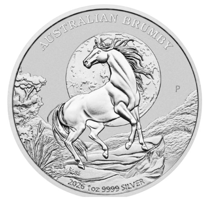 1 onza Australia 2026 - Brumby 7.ª edición
