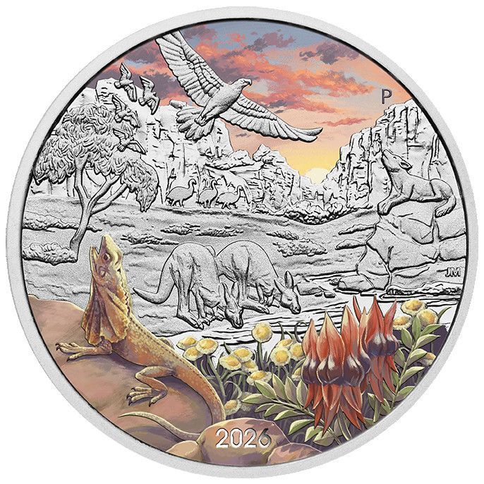 1 onza Australia 2026 - Maravillas de Australia (Preventa) 1 onza Australia 2026 - Maravillas de Australia (Preventa)