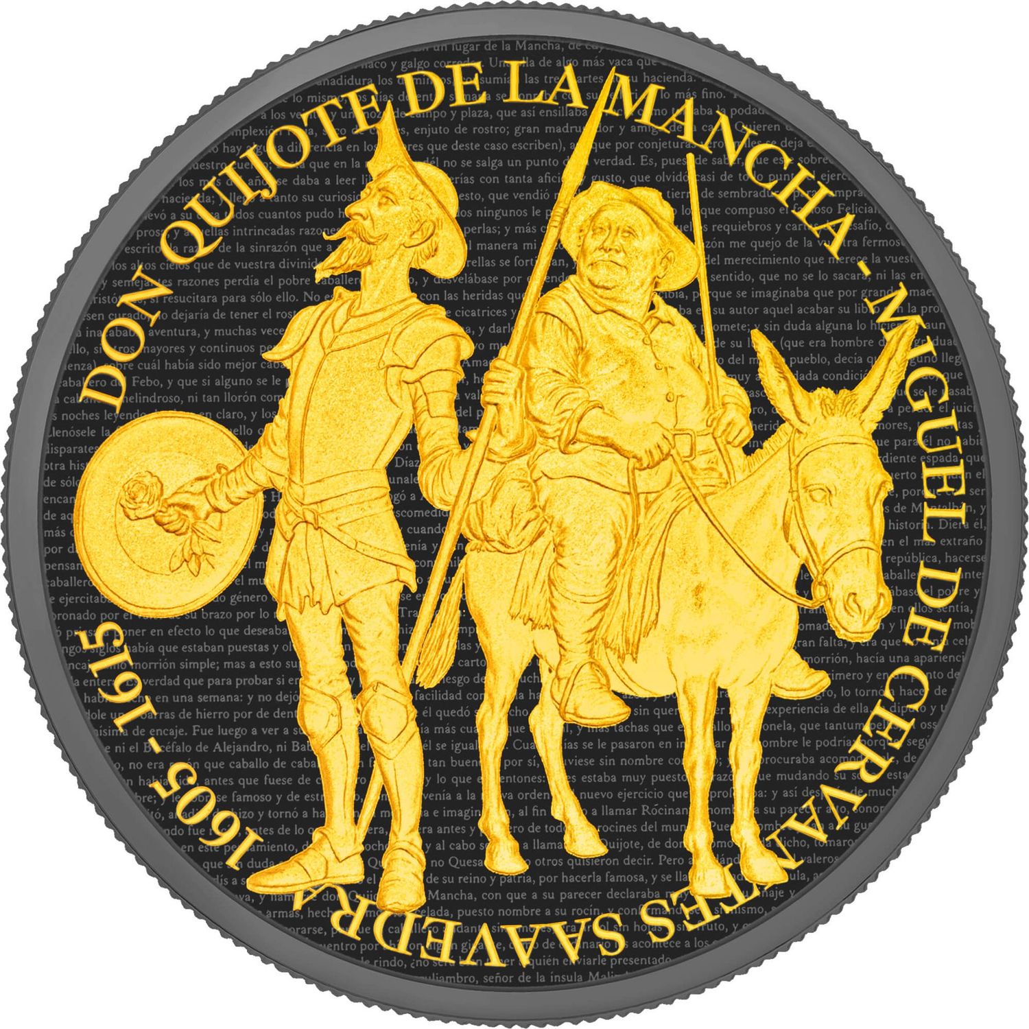 1 onza Asturmint 2026 - Don Quijote (250 unidades de tirada)