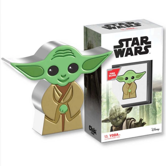 1 onza Niue 2022 - Star Wars: Chibi 1 onza Niue 2022 - Star Wars: Chibi
