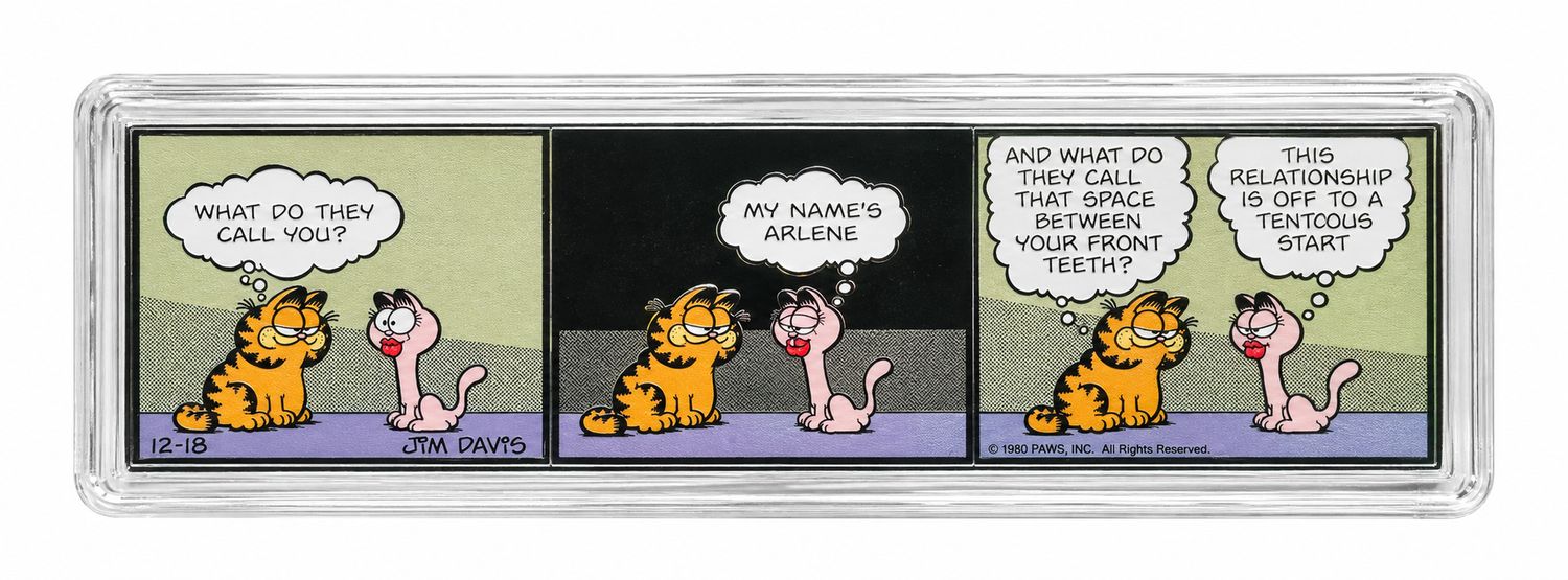 1 onza Niue 2026 - Comics de Garfield: Garfield y Arlene 1 onza Niue 2026 - Comics de Garfield: Garfield y Arlene