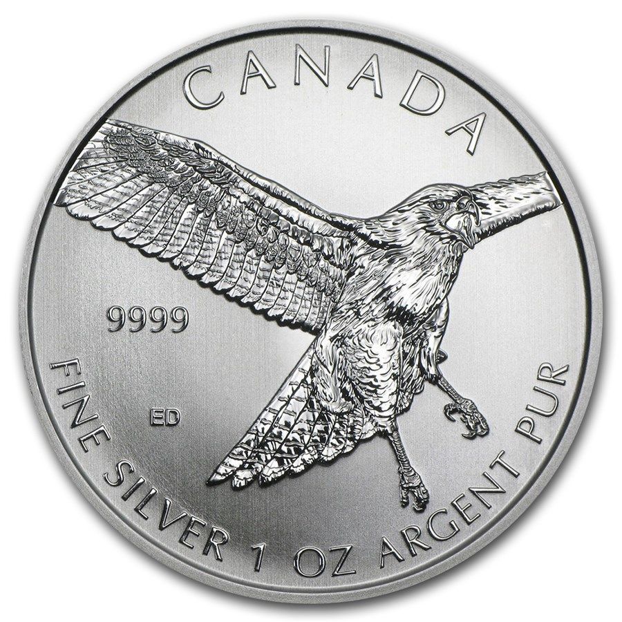 1 onza Canada 2015 - Wildlife: Aves Rapaces 1 onza Canada 2015 - Wildlife: Aves Rapaces