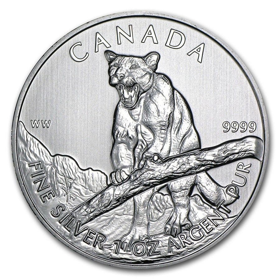 1 onza Canada 2012 - Wildlife: Puma 1 onza Canada 2012 - Wildlife: Puma