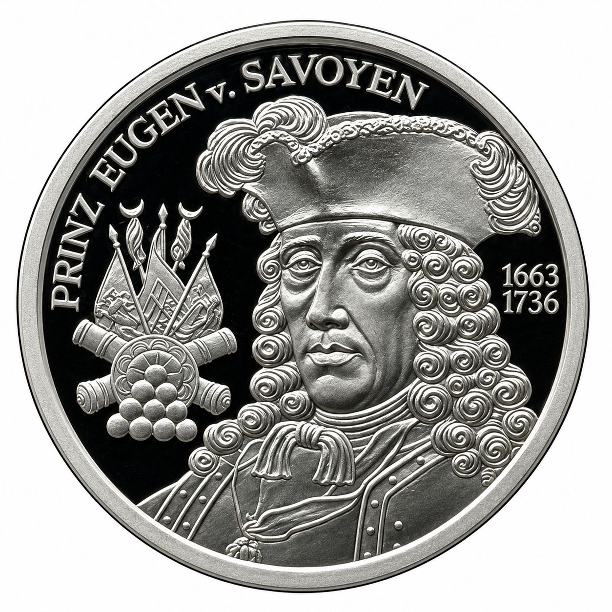 Proof 20 euro Austria  2002 - El periodo barroco