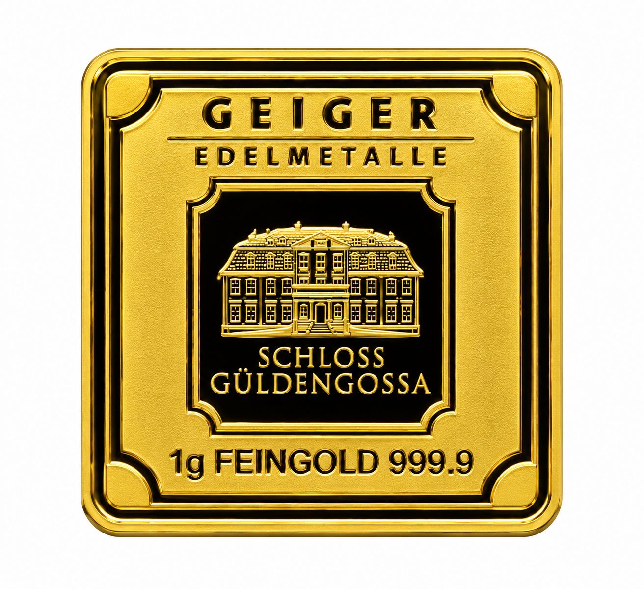 Lingote 1 gramo Geiger