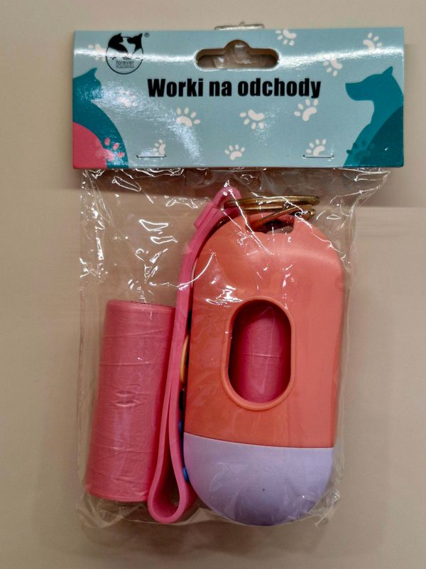 Pojemnik z workami na odchody