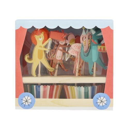 Animal Parade Cupcake Kit