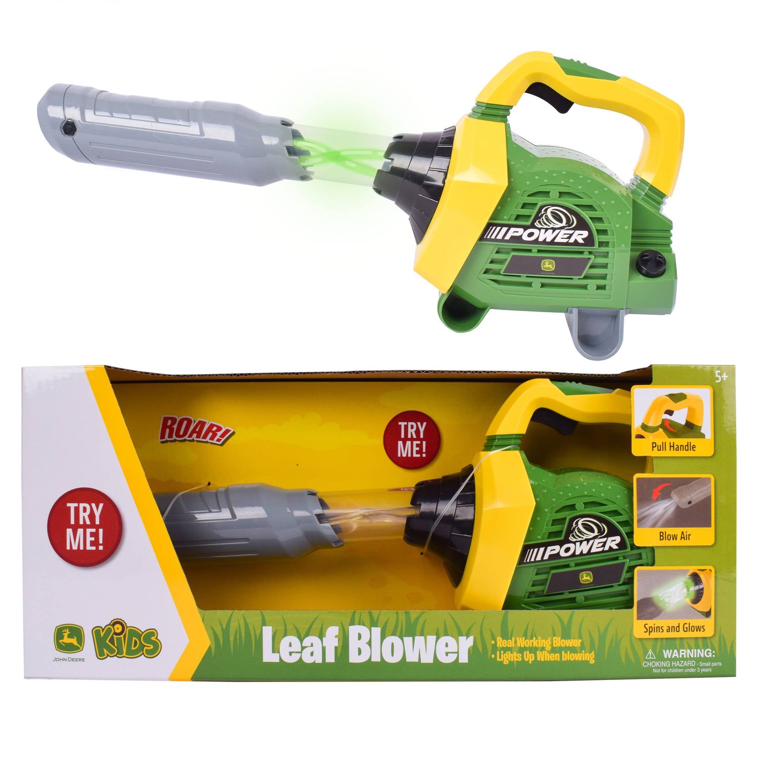 John Deere Leaf Blower Toy for Kids