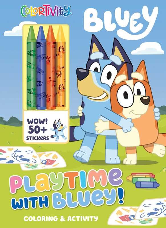 Bluey: Colortivity: Playtime with Bluey! by Delaney Foerster