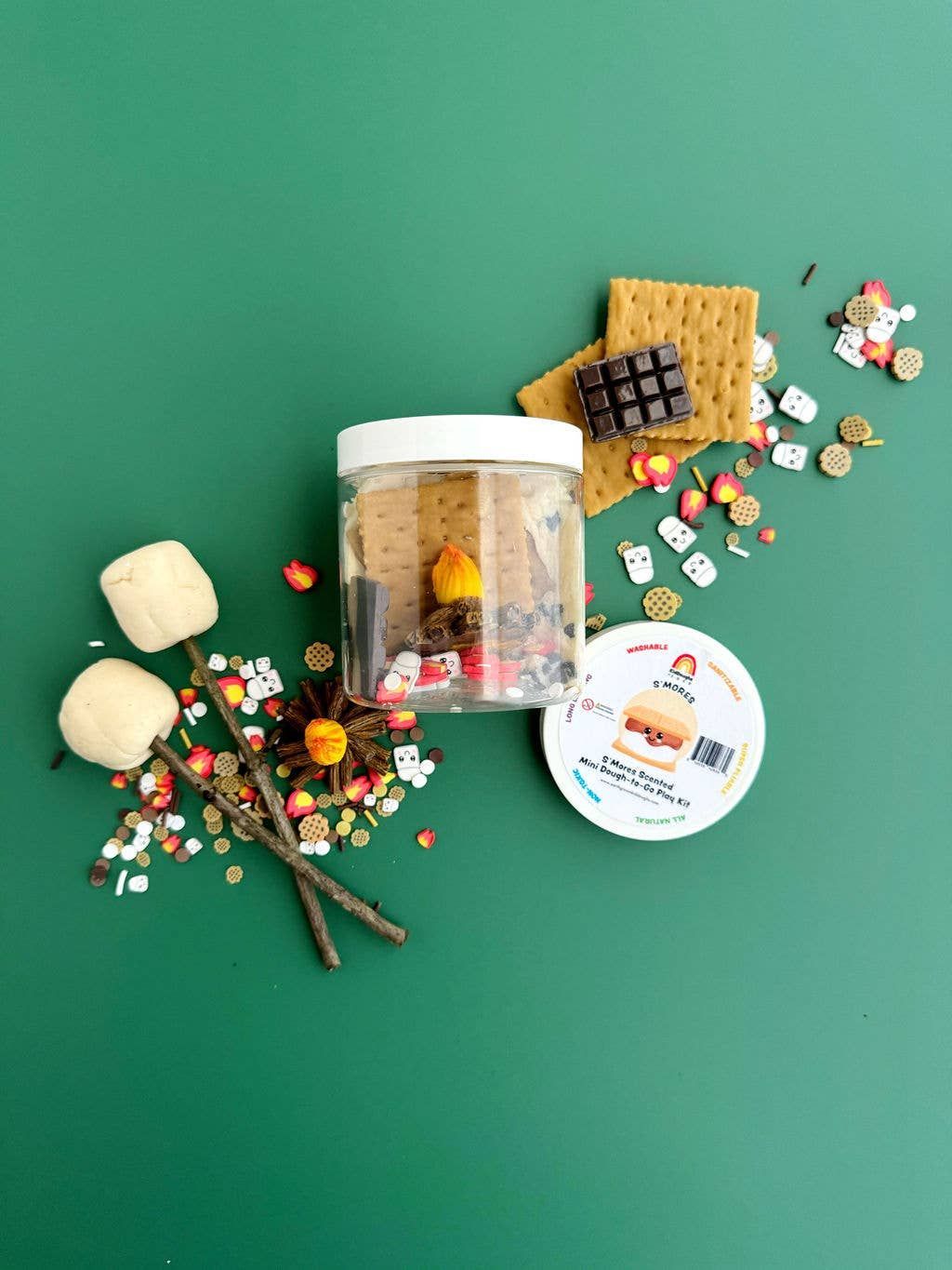 S'mores Mini Dough-To-Go Play Kit S'mores Mini Dough-To-Go Play Kit