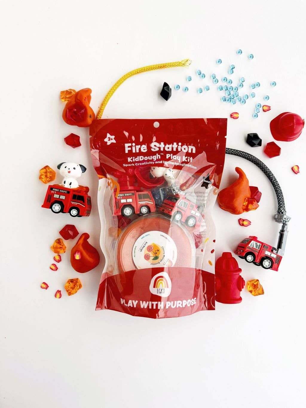 Fire Station (Cherry Mango) KidDough Play Kit Fire Station (Cherry Mango) KidDough Play Kit